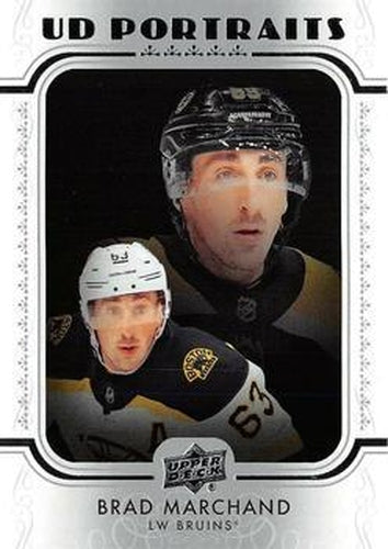 #P-22 Brad Marchand - Boston Bruins - 2019-20 Upper Deck - UD Portraits Hockey