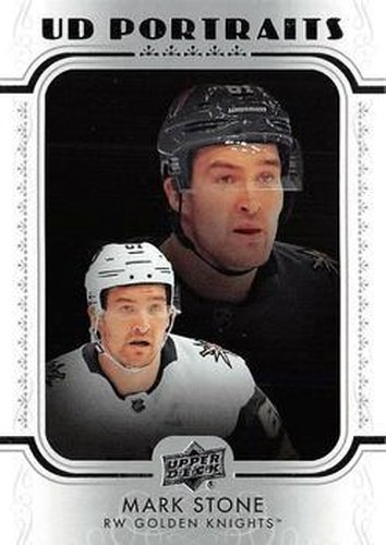 #P-28 Mark Stone - Vegas Golden Knights - 2019-20 Upper Deck - UD Portraits Hockey