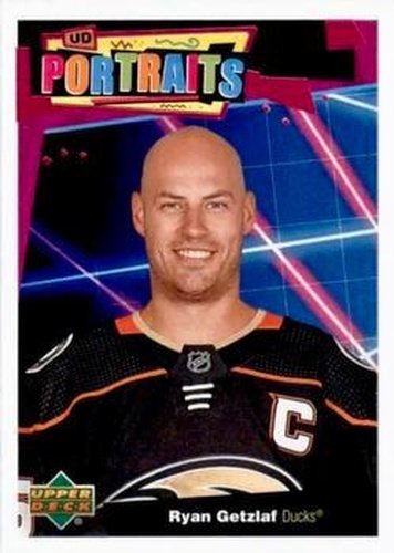 #P-31 Ryan Getzlaf - Anaheim Ducks - 2020-21 Upper Deck Portraits Hockey