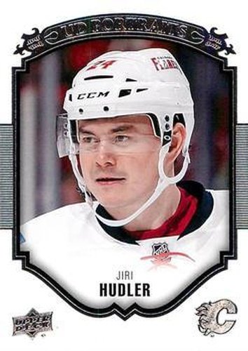 #P-32 Jiri Hudler - Calgary Flames - 2015-16 Upper Deck - UD Portraits Hockey