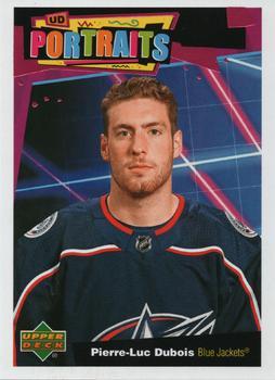 #P-32 Pierre-Luc Dubois - Columbus Blue Jackets - 2020-21 Upper Deck Portraits Hockey