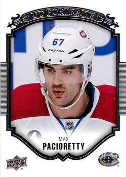 #P-34 Max Pacioretty - Montreal Canadiens - 2015-16 Upper Deck - UD Portraits Hockey