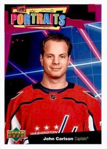 #P-39 John Carlson - Washington Capitals - 2020-21 Upper Deck Portraits Hockey