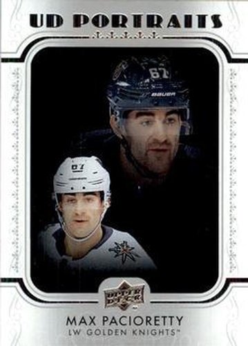 #P-39 Max Pacioretty - Vegas Golden Knights - 2019-20 Upper Deck - UD Portraits Hockey