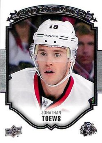 #P-41 Jonathan Toews - Chicago Blackhawks - 2015-16 Upper Deck - UD Portraits Hockey
