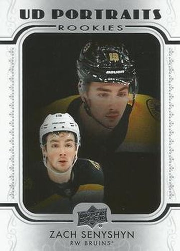 #P-44 Zach Senyshyn - Boston Bruins - 2019-20 Upper Deck - UD Portraits Hockey