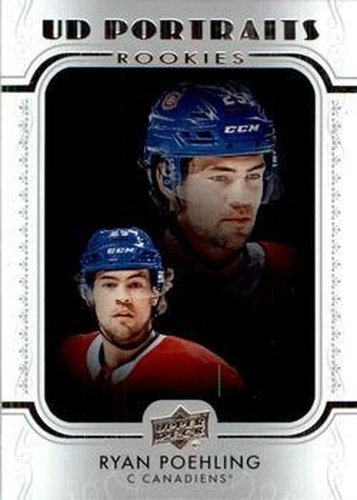 #P-48 Ryan Poehling - Montreal Canadiens - 2019-20 Upper Deck - UD Portraits Hockey