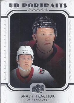 #P-4 Brady Tkachuk - Ottawa Senators - 2019-20 Upper Deck - UD Portraits Hockey