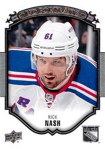 #P-4 Rick Nash - New York Rangers - 2015-16 Upper Deck - UD Portraits Hockey