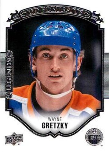 #P-50 Wayne Gretzky - Edmonton Oilers - 2015-16 Upper Deck - UD Portraits Hockey