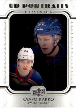 #P-51 Kaapo Kakko - New York Rangers - 2019-20 Upper Deck - UD Portraits Hockey