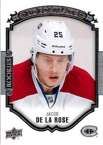 #P-56 Jacob de la Rose - Montreal Canadiens - 2015-16 Upper Deck - UD Portraits Hockey