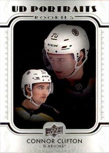 #P-57 Connor Clifton - Boston Bruins - 2019-20 Upper Deck - UD Portraits Hockey
