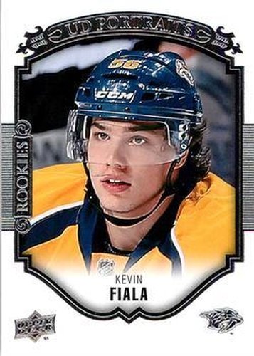 #P-58 Kevin Fiala - Nashville Predators - 2015-16 Upper Deck - UD Portraits Hockey