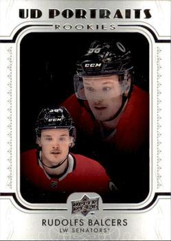 #P-58 Rudolfs Balcers - Ottawa Senators - 2019-20 Upper Deck - UD Portraits Hockey