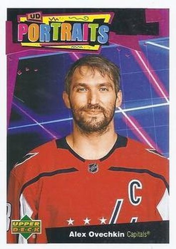 #P-5 Alex Ovechkin - Washington Capitals - 2020-21 Upper Deck Portraits Hockey