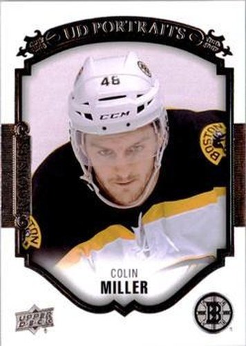 #P-64 Colin Miller - Boston Bruins - 2015-16 Upper Deck - UD Portraits Hockey