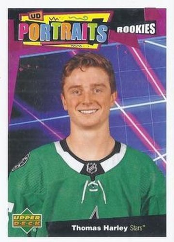 #P-66 Thomas Harley - Dallas Stars - 2020-21 Upper Deck Portraits Hockey