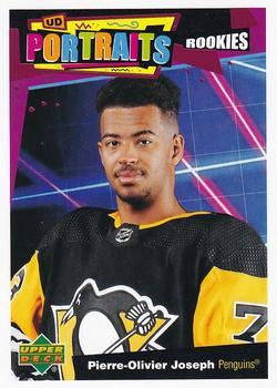 #P-69 Pierre-Olivier Joseph - Pittsburgh Penguins - 2020-21 Upper Deck Portraits Hockey