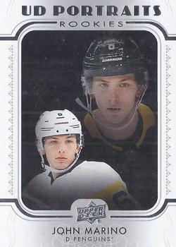#P-71 John Marino - Pittsburgh Penguins - 2019-20 Upper Deck - UD Portraits Hockey
