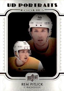 #P-81 Rem Pitlick - Nashville Predators - 2019-20 Upper Deck - UD Portraits Hockey