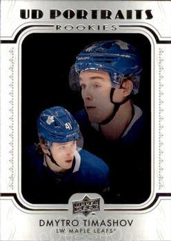 #P-83 Dmytro Timashov - Toronto Maple Leafs - 2019-20 Upper Deck - UD Portraits Hockey