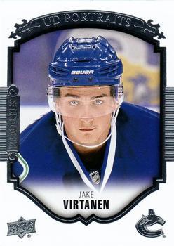 #P-83 Jake Virtanen - Vancouver Canucks - 2015-16 Upper Deck - UD Portraits Hockey