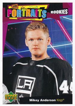 #P-84 Mikey Anderson - Los Angeles Kings - 2020-21 Upper Deck Portraits Hockey