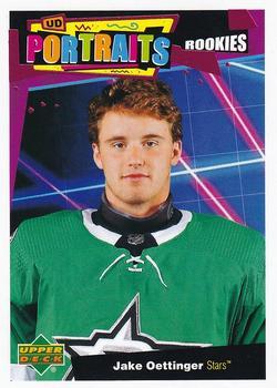 #P-86 Jake Oettinger - Dallas Stars - 2020-21 Upper Deck Portraits Hockey