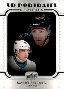 #P-87 Mario Ferraro - San Jose Sharks - 2019-20 Upper Deck - UD Portraits Hockey
