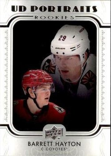 #P-88 Barrett Hayton - Arizona Coyotes - 2019-20 Upper Deck - UD Portraits Hockey