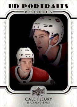 #P-90 Cale Fleury - Montreal Canadiens - 2019-20 Upper Deck - UD Portraits Hockey