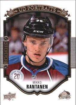 #P-90 Mikko Rantanen - Colorado Avalanche - 2015-16 Upper Deck - UD Portraits Hockey