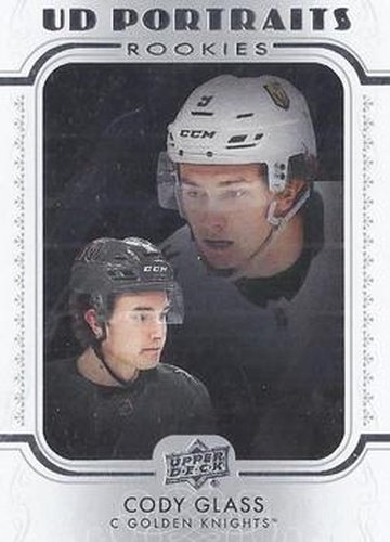 #P-93 Cody Glass - Vegas Golden Knights - 2019-20 Upper Deck - UD Portraits Hockey