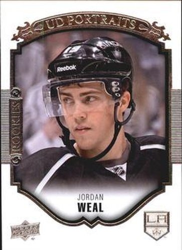 #P-93 Jordan Weal - Los Angeles Kings - 2015-16 Upper Deck - UD Portraits Hockey