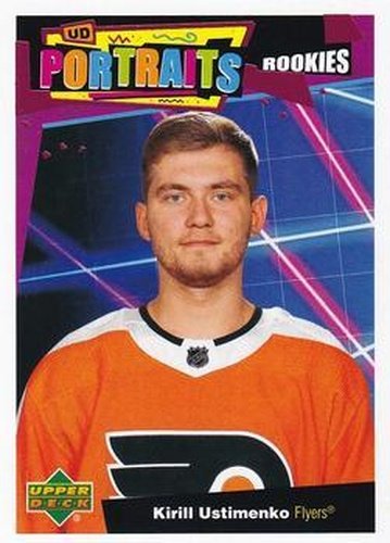 #P-93 Kirill Ustimenko - Philadelphia Flyers - 2020-21 Upper Deck Portraits Hockey