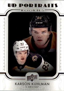 #P-94 Karson Kuhlman - Boston Bruins - 2019-20 Upper Deck - UD Portraits Hockey