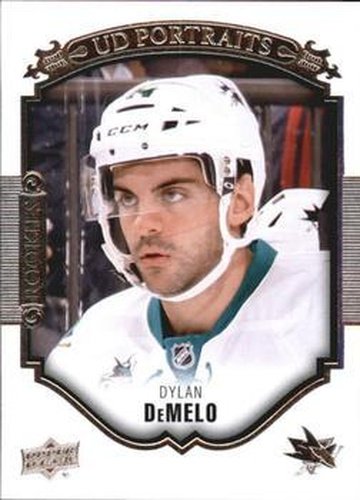 #P-96 Dylan DeMelo - San Jose Sharks - 2015-16 Upper Deck - UD Portraits Hockey