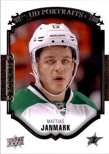 #P-97 Mattias Janmark - Dallas Stars - 2015-16 Upper Deck - UD Portraits Hockey
