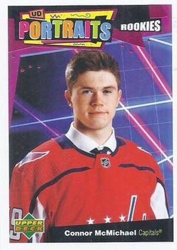 #P-98 Connor McMichael - Washington Capitals - 2020-21 Upper Deck Portraits Hockey