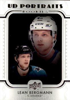 #P-99 Lean Bergmann - San Jose Sharks - 2019-20 Upper Deck - UD Portraits Hockey
