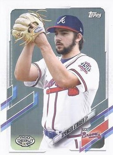 #PD-104 Spencer Strider - GCL Braves - 2021 Topps Pro Debut Baseball