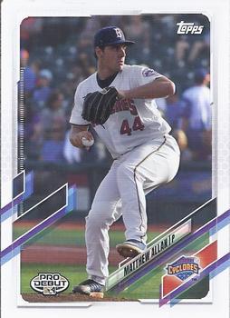 #PD-106 Matthew Allan - Brooklyn Cyclones - 2021 Topps Pro Debut Baseball