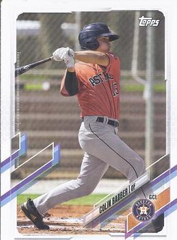 #PD-110 Colin Barber - GCL Astros - 2021 Topps Pro Debut Baseball
