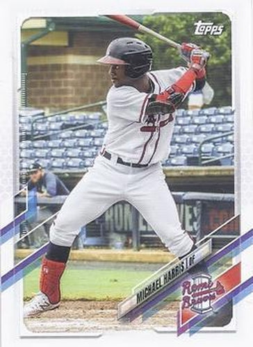 #PD-113 Michael Harris - Rome Braves - 2021 Topps Pro Debut Baseball