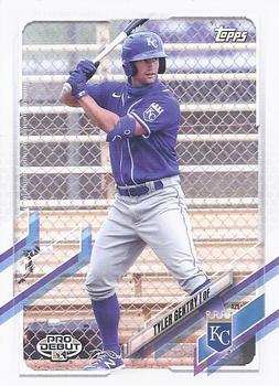 #PD-122 Tyler Gentry - AZL Royals - 2021 Topps Pro Debut Baseball