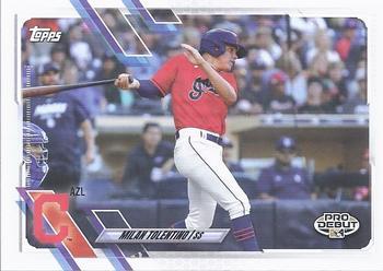 #PD-126 Milan Tolentino - AZL Indians - 2021 Topps Pro Debut Baseball