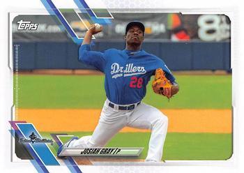 #PD-132 Josiah Gray - Tulsa Drillers - 2021 Topps Pro Debut Baseball