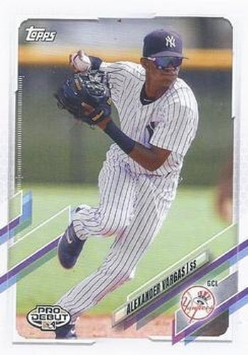 #PD-134 Alexander Vargas - GCL Yankees - 2021 Topps Pro Debut Baseball