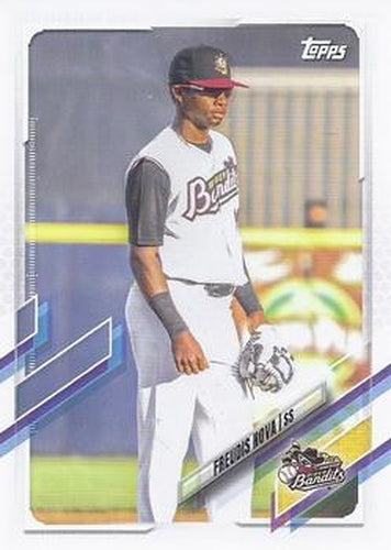 #PD-139 Freudis Nova - Quad Cities River Bandits - 2021 Topps Pro Debut Baseball